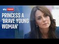 &#39;What a brave young woman&#39; - royal commentator on Princess of Wales revealing cancer treatment