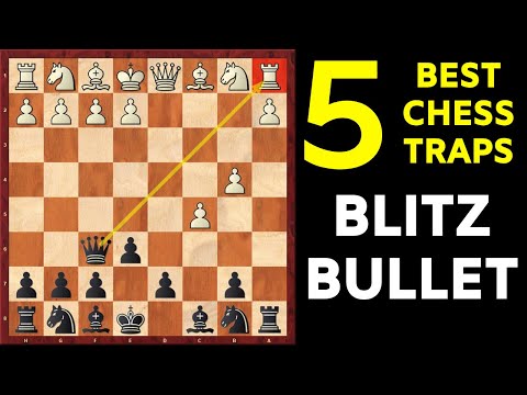 Top 7 Chess Opening TRAPS To Win Fast in Blitz & Bullet 