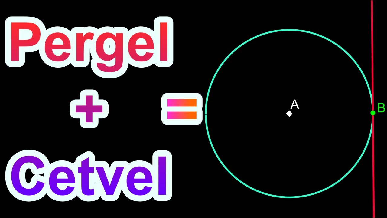 Sadece Pergel ve Cetvel Kullanarak Bir Dairenin Teğetini Nasıl Bulursun?