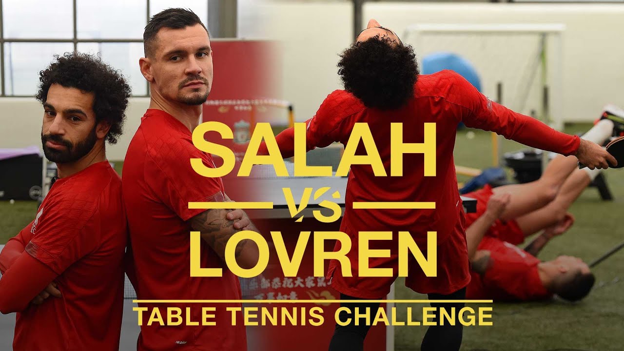 Salah vs Lovren: Lunar New Year Table Tennis Challenge