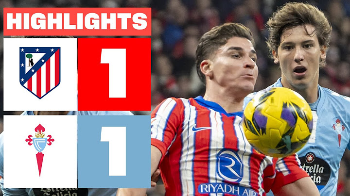 ATLÉTICO DE MADRID 1 - 1 RC CELTA I HIGHLIGHTS LALIGA EA SPORTS