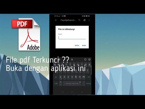 Video: Cara Membuka Dokumen Kata Laluan