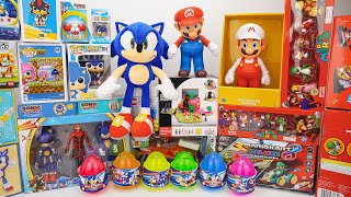 Sonic The Hedgehog Toys Unboxing ASMR | Sonic Plush, Mario Figures, Easter Sonic Eggs, RC Mario Kart