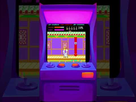 Beat The Boss IN Two Moves Kung Fu Master 1984 Real Arcade Shorts