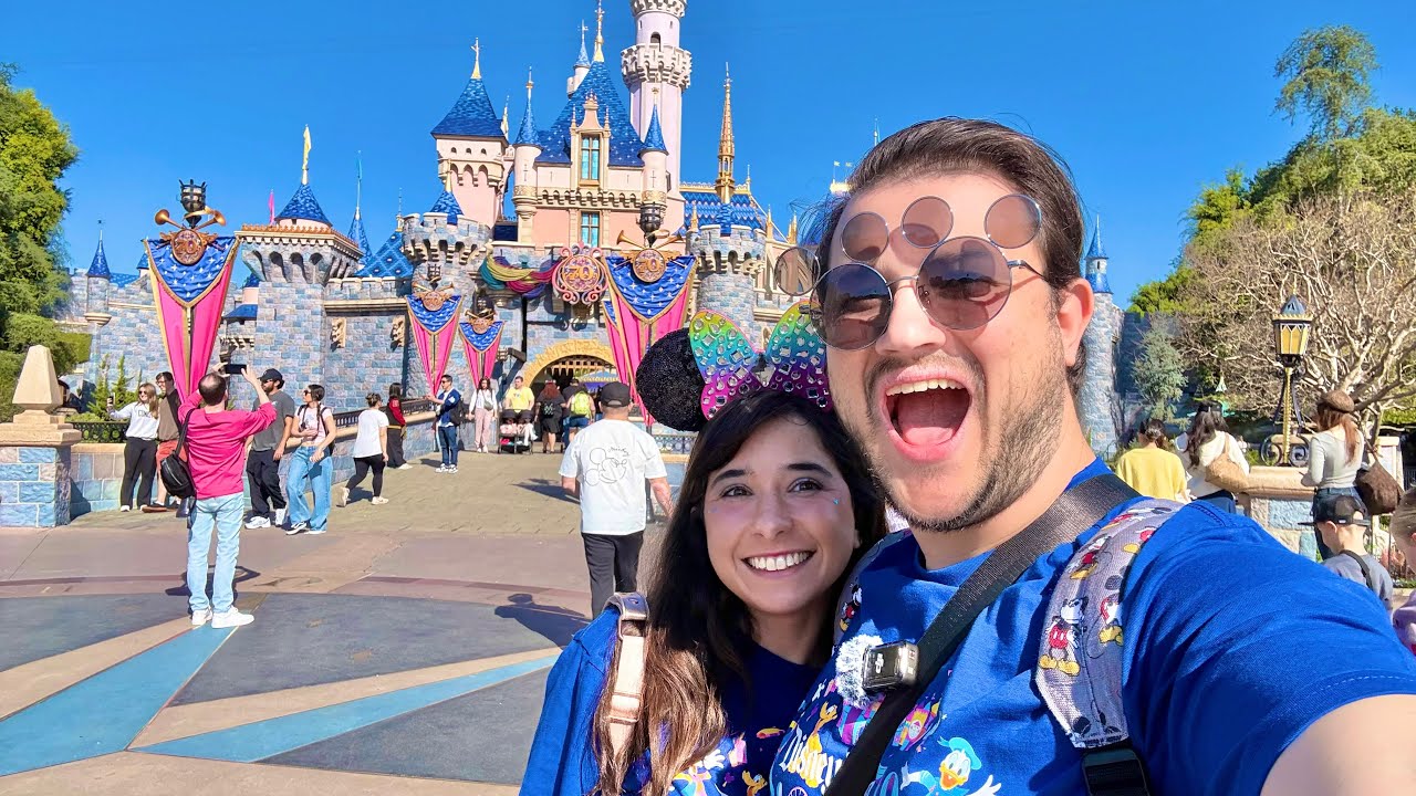 Disneyland Was PACKED for our FIRST Ever Trip!  We Celebrated 70th Anniversary of this Awesome Park!