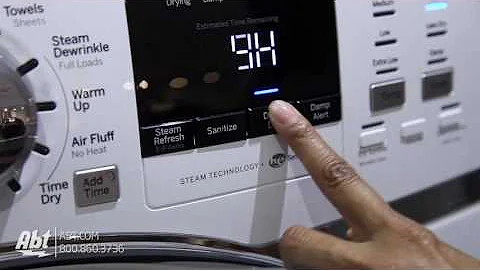 GE Front Load Steam Dryer GFD45GSSKWW