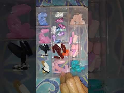 ASMR 💅 Organized Press On Nails 💅 @ASMR4EVERY1 @KristaASMR