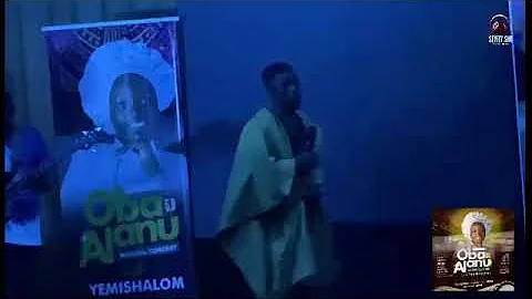 King MEGA 99  Performs at Oba Alanu Concert with Yemi Shalom