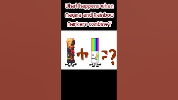 Magma + Rainbow Marker combines into?  #roblox #findthemarkers
