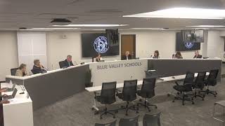 Blue Valley Board of Education Meeting 10/12/2026