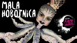 Little Octopus 🐙   NYX Face Awards Croatia 2016. WINNER!