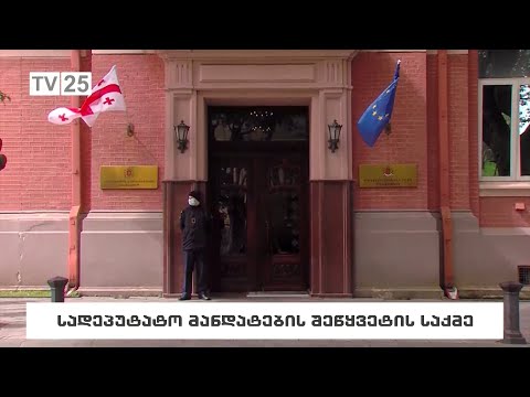სადეპუტატო მანდატების შეწყვეტის საქმე