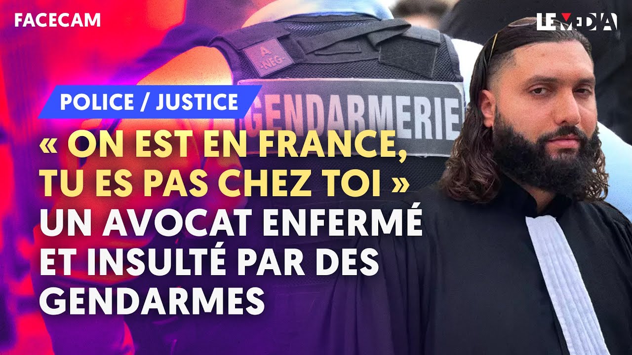 ⁣INSULTES RACISTES, ENFERMÉ À CLEF : DES GENDARMES MALTRAITENT UN AVOCAT VENU DÉFENDRE UN CLIENT