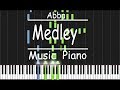 Medley - Abba - PIANO TUTORIAL