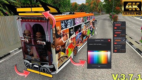 HOW TO ADD DOUBLE MUDFLAP ||DOUBLE CARPET || IN THE GARAGE || BUSSID MOD