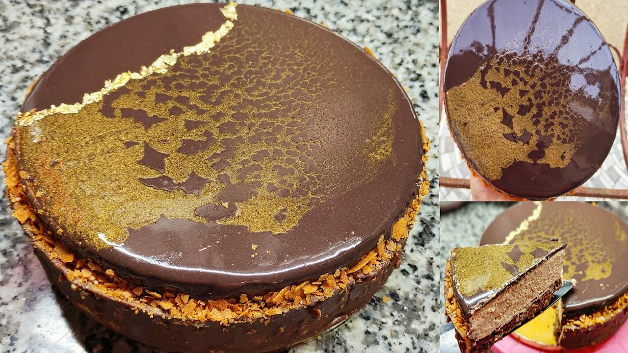 ألذ طارط إحترافية ملكية بالقهوة و الشكلاط ب 6 طبقات بطريقة جديدة من أروع ما جربت tarte chococafé