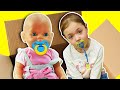 Девочка Беби Бон – кукла превращается! Сборник видео для девочек про игры в куклы Беби Борн