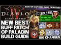 Diablo 4 - New Best OP BUFFED HIGHEST DAMAGE ZEAL Paladin Build - S13 Ultimate Patch Combo - Guide!