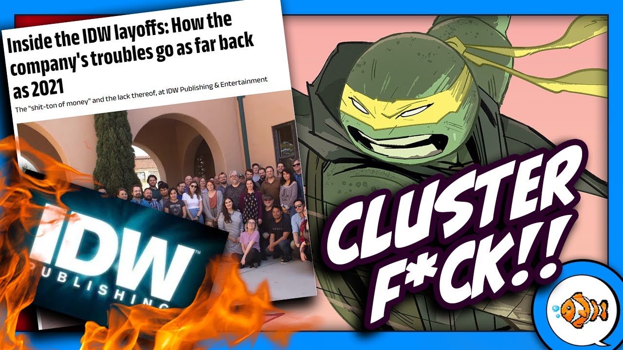 IDW is a Comic Book Industry CLUSTERF*CK!