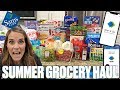 USING SAM'S CLUB SCAN AND GO FOR THE FIRST TIME | $500 SAM'S CLUB END OF SCHOOL SUMMER GROCERY HAUL