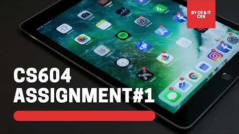 CS604 Assignment # 1 Fall 2021 | Complete Solution File in Description
