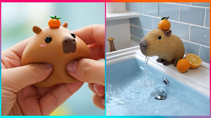 Cute Capybara Art & Other Cute Animal Ideas ▶ 2