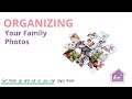 How to Declutter and Organize Your Family Photos