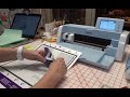 ScanNCut DX - Cutting Fabric Step by Step