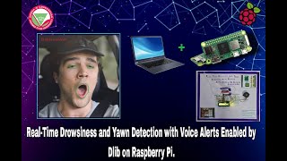 Real-Time Drowsiness and Yawn Detection with Voice Alerts Enabled by Dlib on Raspberry Pi