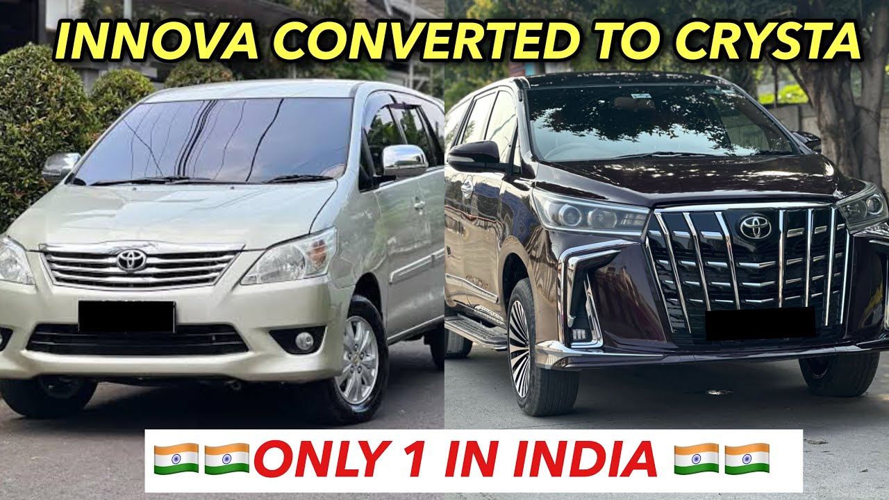 2012 TOYOTA INNOVA CONVERTED TO 2025 INNOVA CRYSTA FULLY MODIFIED WITH ...