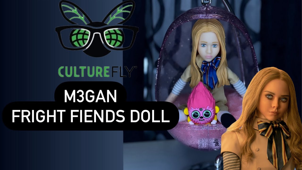 CultureFly Fright Fiends M3gan doll unboxing and review! - YouTube
