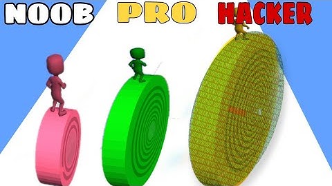 NOOB vs PRO vs HACKER - IN Layers Roll max level