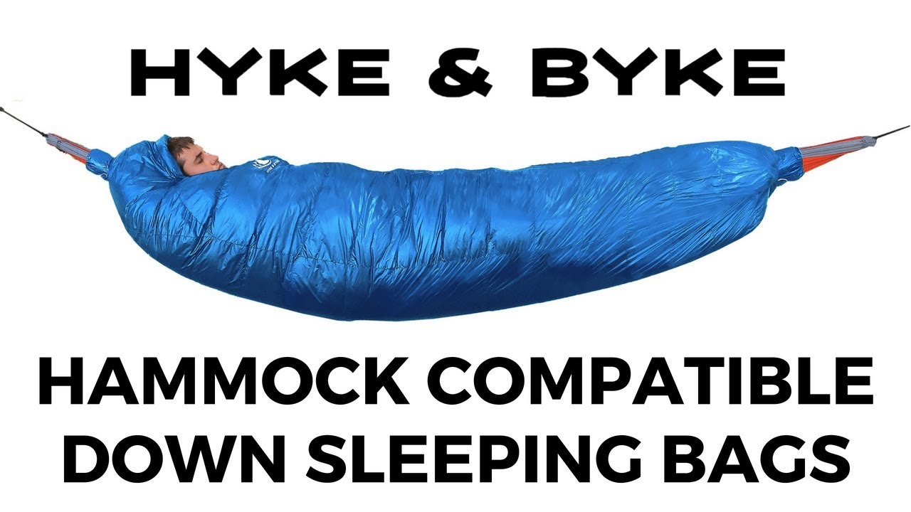 hammock compatible sleeping bag