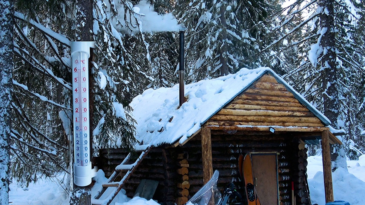 -45С. Тайга замерла. Закрываю сезон.