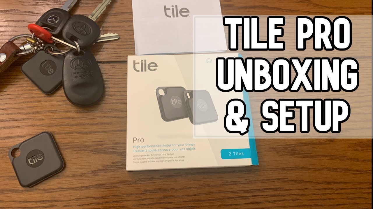 TILE PRO setup and unboxing in UNDER 3 MINUTES video #Tile