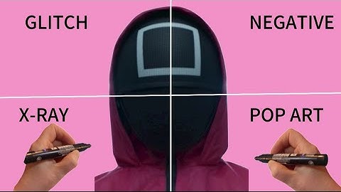 Drawing Squid Game Guard, But in 4 Different Styles