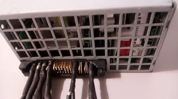 How to convert HP 1300w server power supply for bitcoin mining