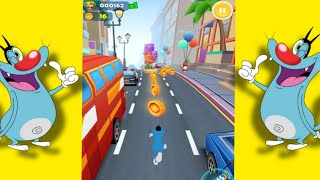 Oggy funny run with oggy mimicry screenshot 4