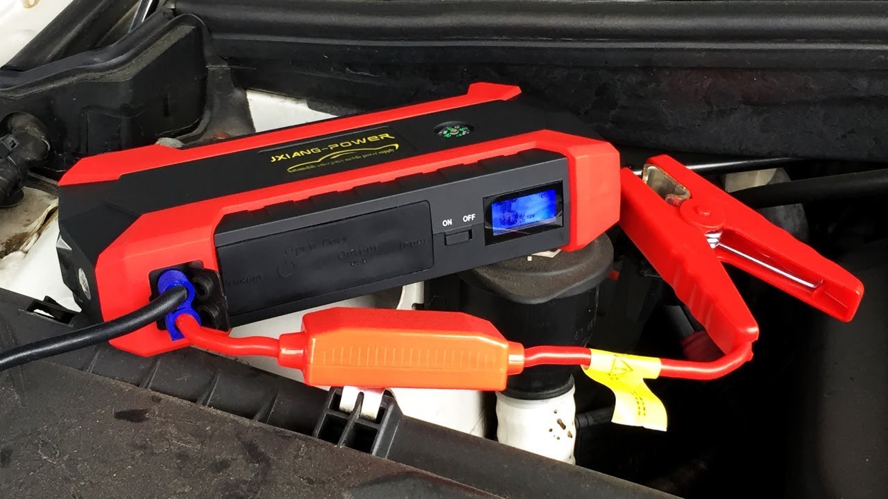 Dead Battery? Testing Jxiang Portable Car Jump Starter - Youtube