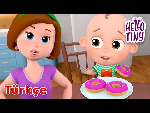 Bebek Bebek O Şeker Mi?| Bebekler için şarkılar | Hello Tiny Türkçe