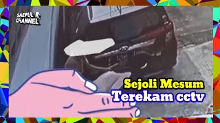 VIRAL! Full Video Sejoli Mesum di Belakang Mobil Orang Lain, Aksinya Terekam CCTV.