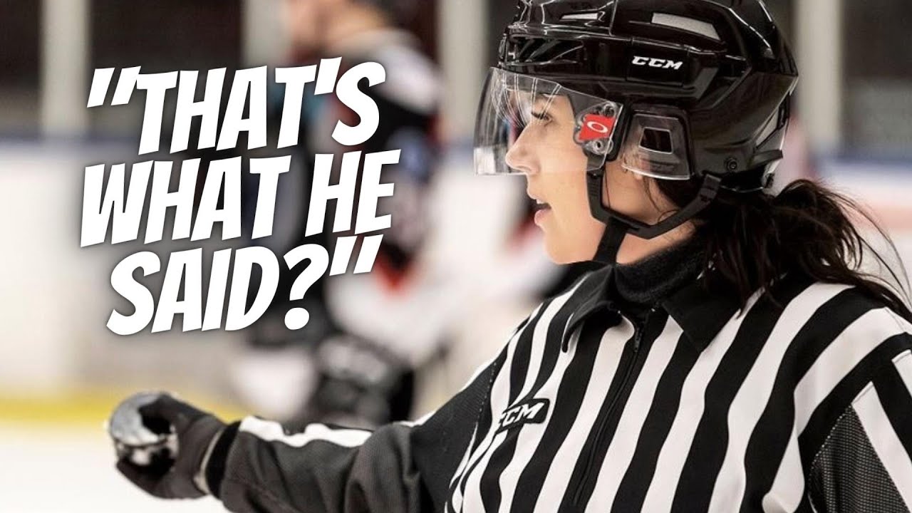 HOCKEY REF CAM 🎤 Swedish Beer League Chirps 🍺 YouTube