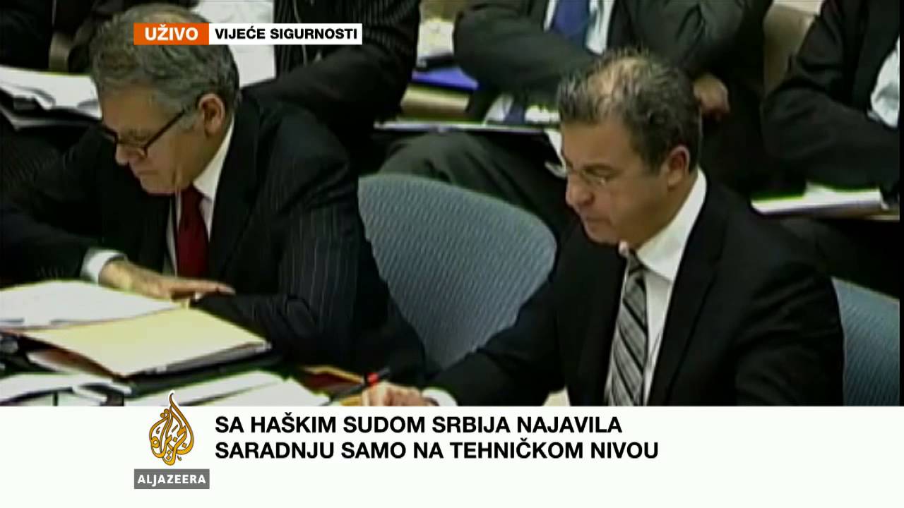 سيرج براميرتز يقدم تقريره إلى مجلس الأمن - قناة الجزيرة البلقان