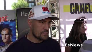Sergey Kovalev Talks KO Canelo Alvarez On Nov. 2nd EsNews Boxing