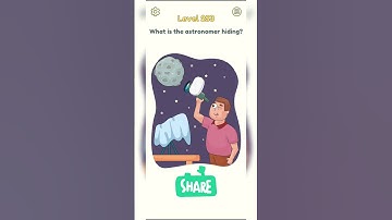 DOP 2 Gameplay Level 253 What Is The Astronomer Hiding Shorts Delete One Part Solution and Answer