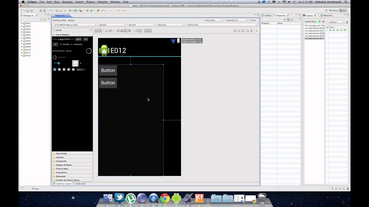 67 شرح الـ Frame Layout - YouTube