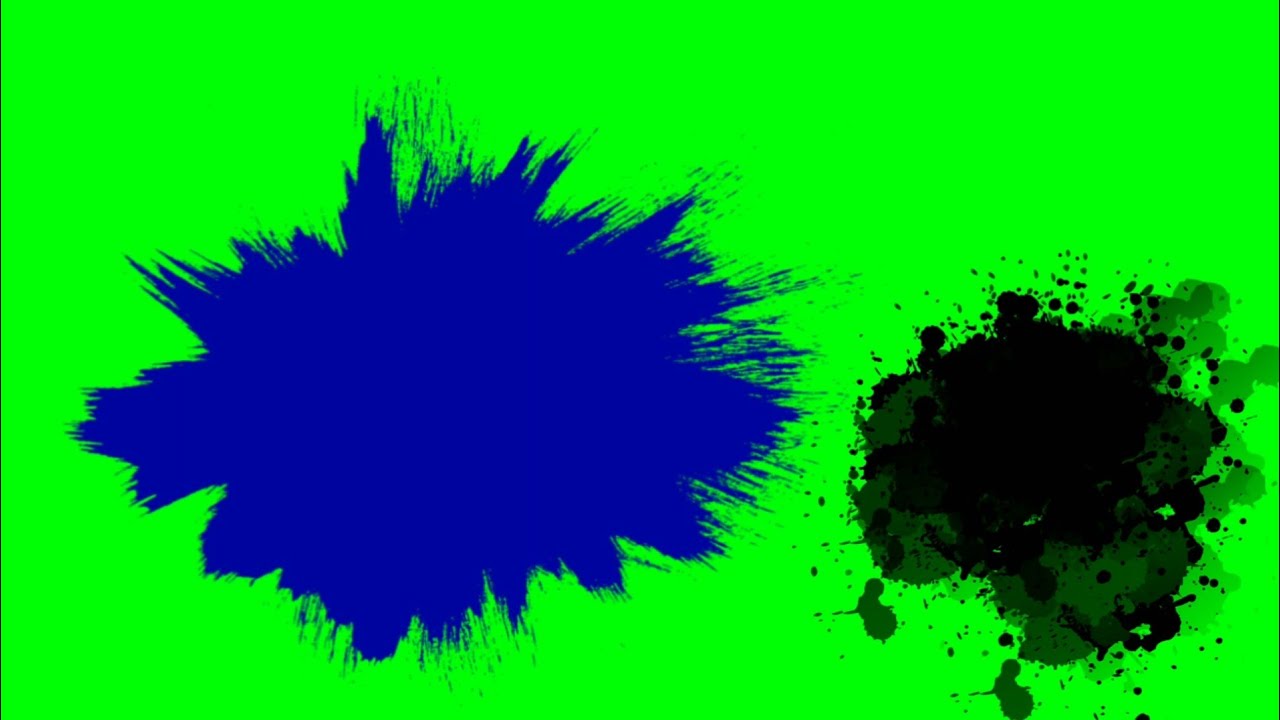 COLOUR SPLASH GREEN SCREEN EFFECTS 2021 [4K VIDEO] YouTube