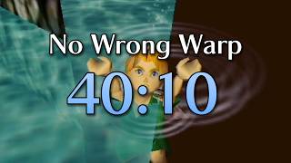 Ocarina of Time No Wrong Warp speedrun in 40:10