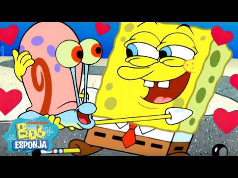 Bob Esponja | 2 Horas dos Melhores Momentos de Bob Esponja & Gary Caracol | Bob Esponja em Português