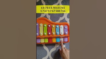 Chaha hai Tujko Hindi Song Xylophone tutorial #xylophone  #shorts #chahahaitujhko